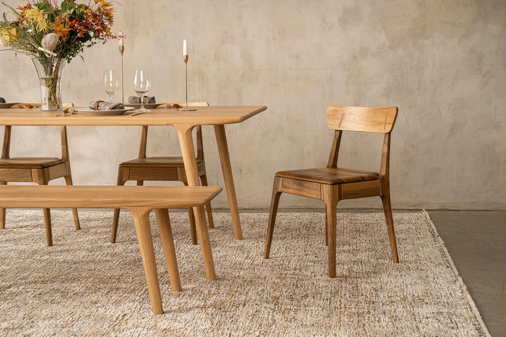 CAROLINA | Walnut Chair