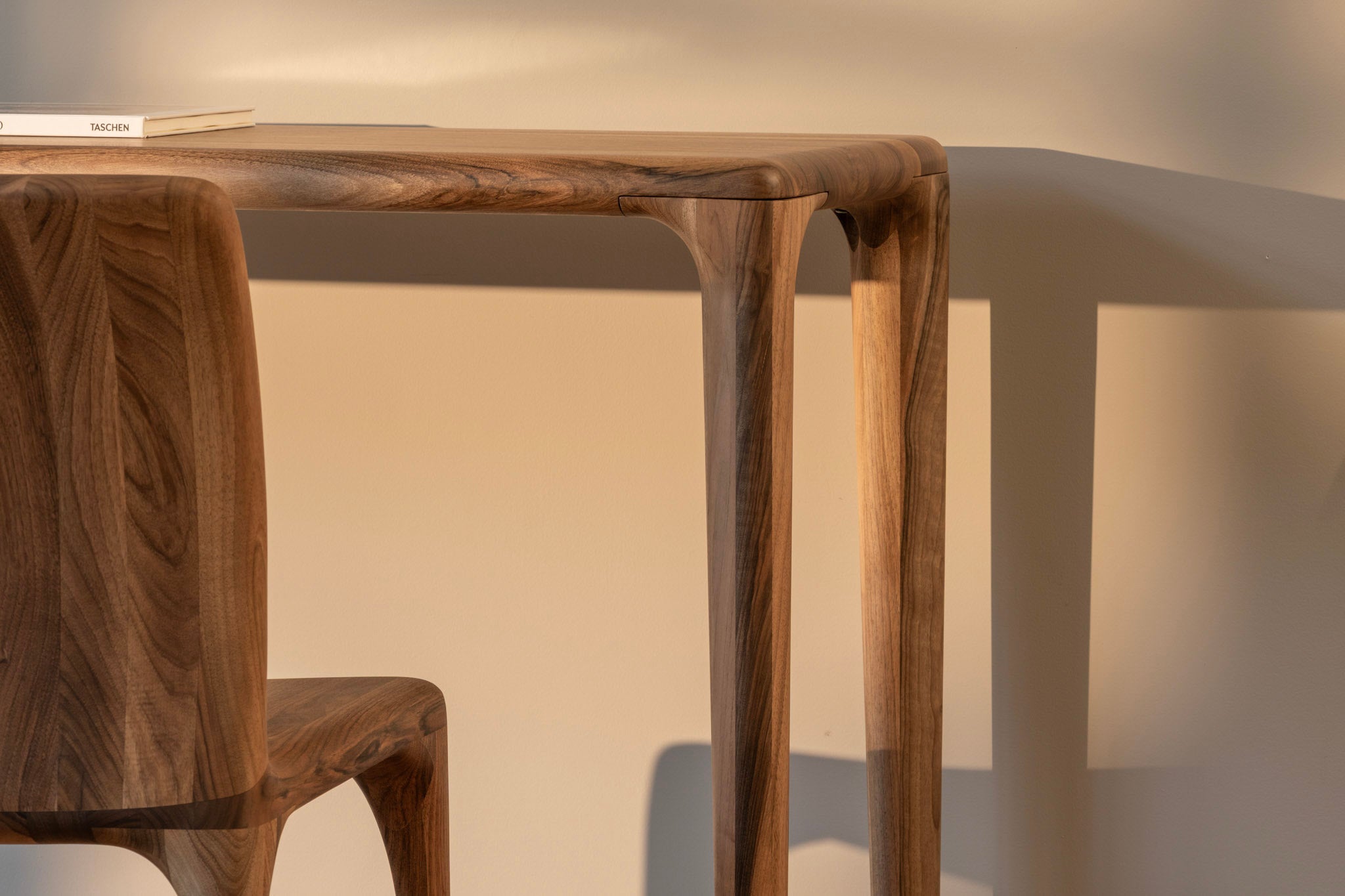 LÜNA | Table Console en Chêne