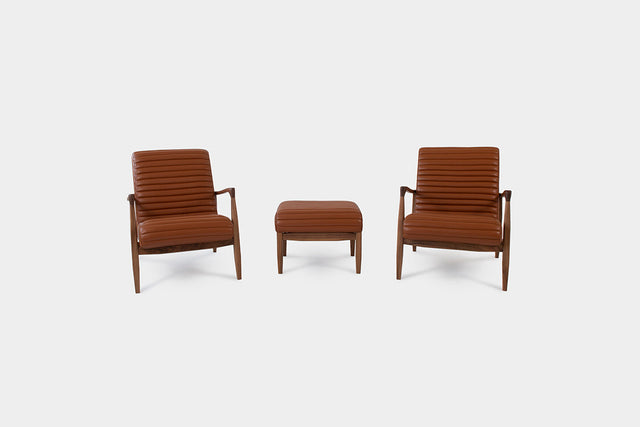 LAICA | Fauteuil moderne avec ottomane image 6