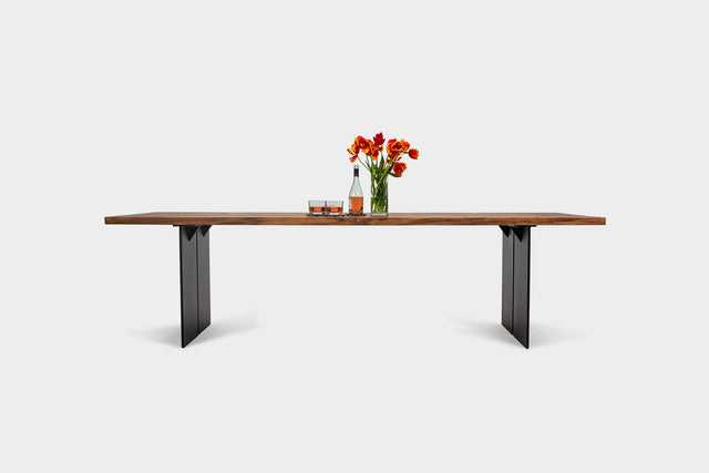 Bauhaus Dining Table | ORPHELIA Walnut Dining Table-Hardman Design