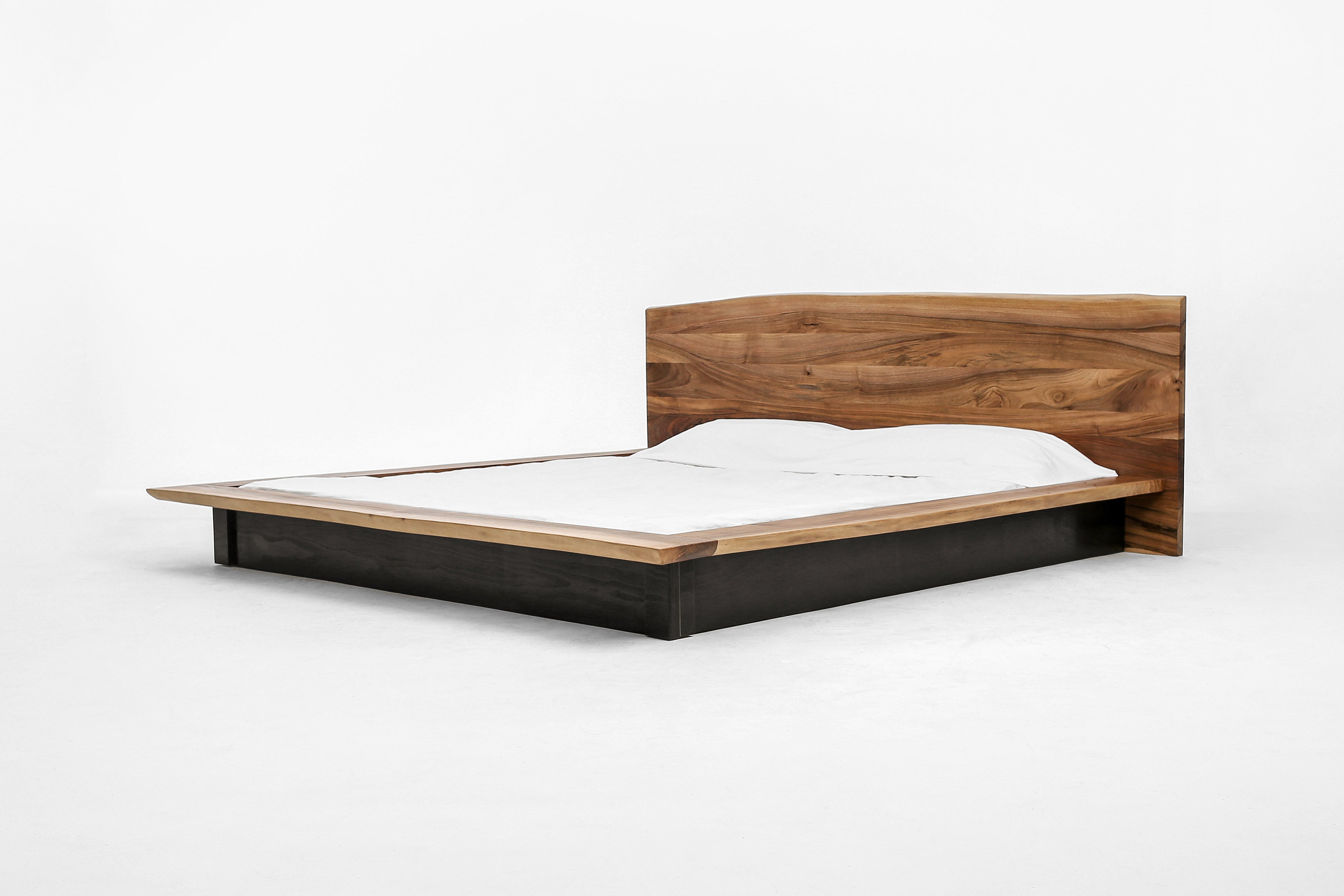 KAATJE | Solid Wood Platform Bed Frame and Headboard