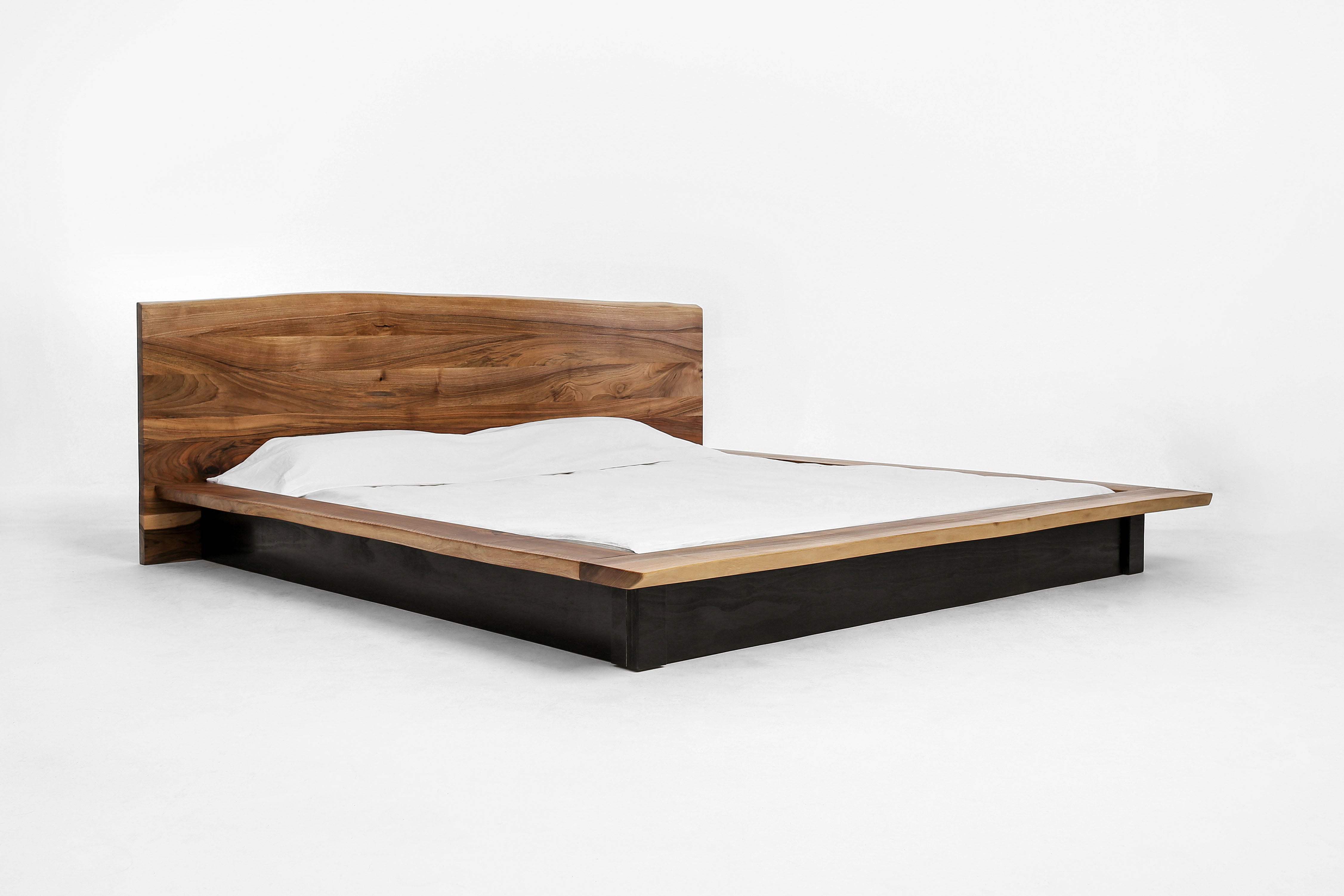 KAATJE | Solid Wood Platform Bed Frame and Headboard