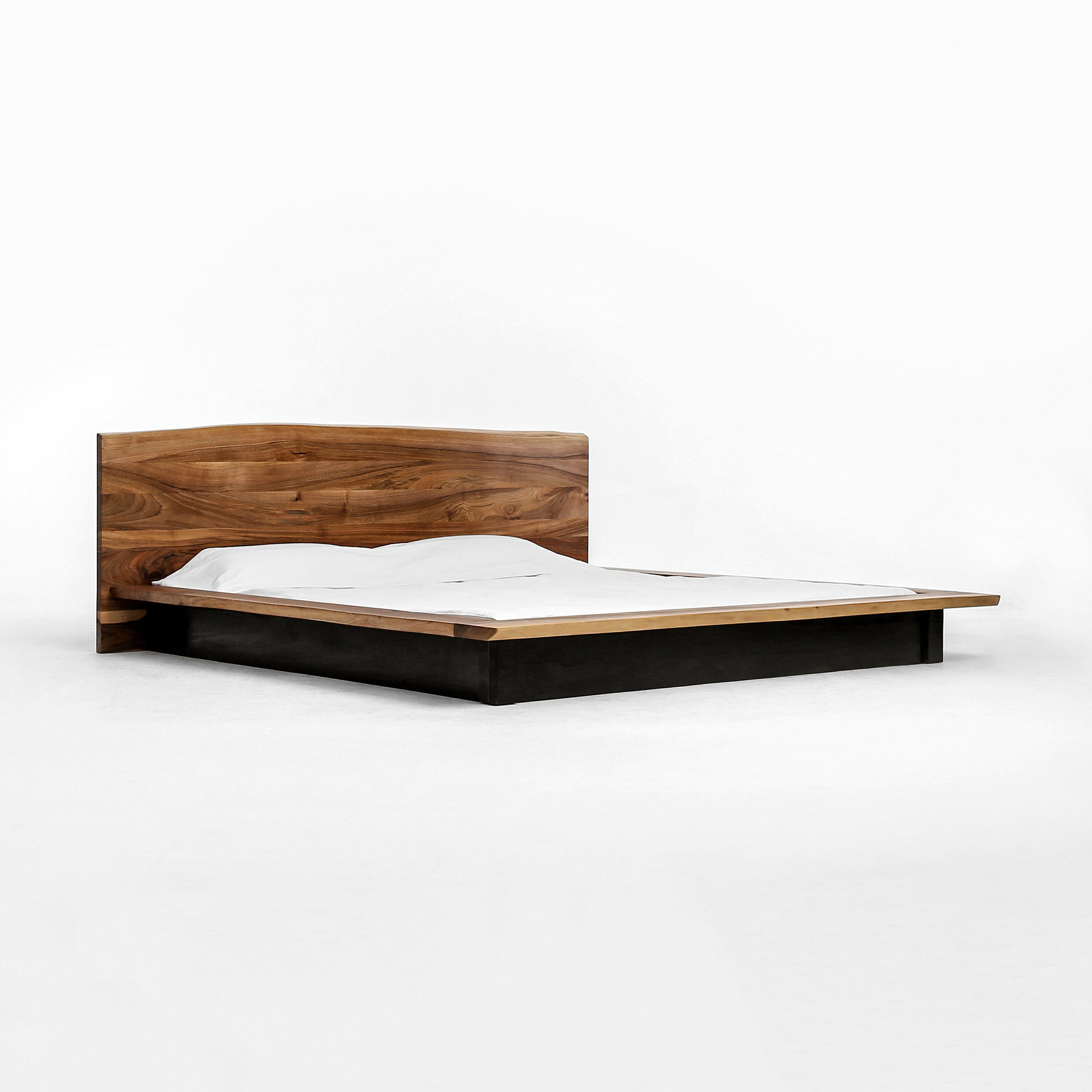 KAATJE | Solid Wood Platform Bed Frame and Headboard