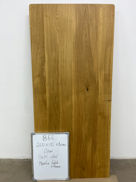 MARTA TABLE | OAK | 200 x 90 x 3 cm | B58 Stock image 5