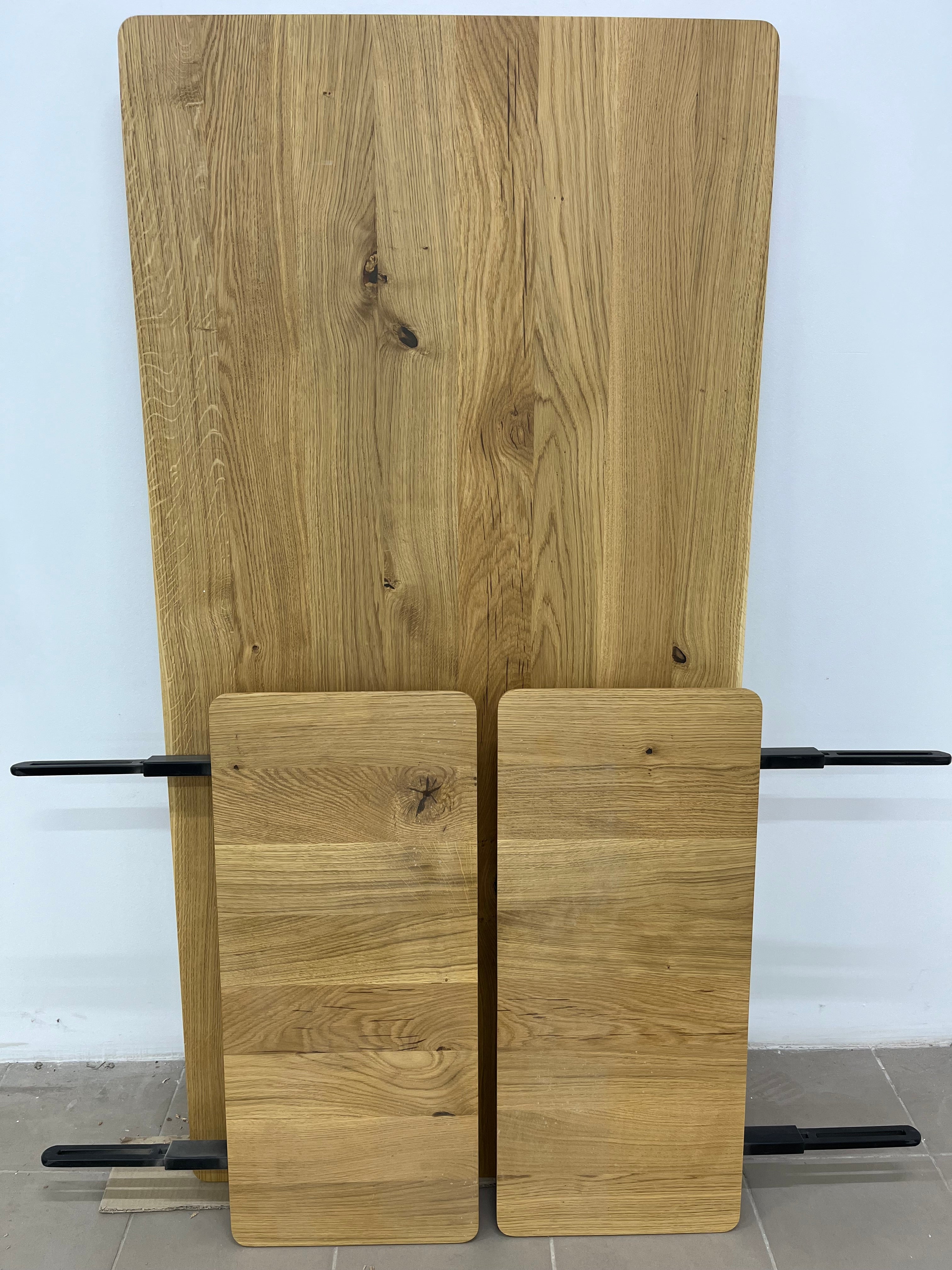 MARTA | Ausziehbarer Tisch aus Eiche | 160 - 230 x 80 x 3 cm | B60 Lagerbestand image 5