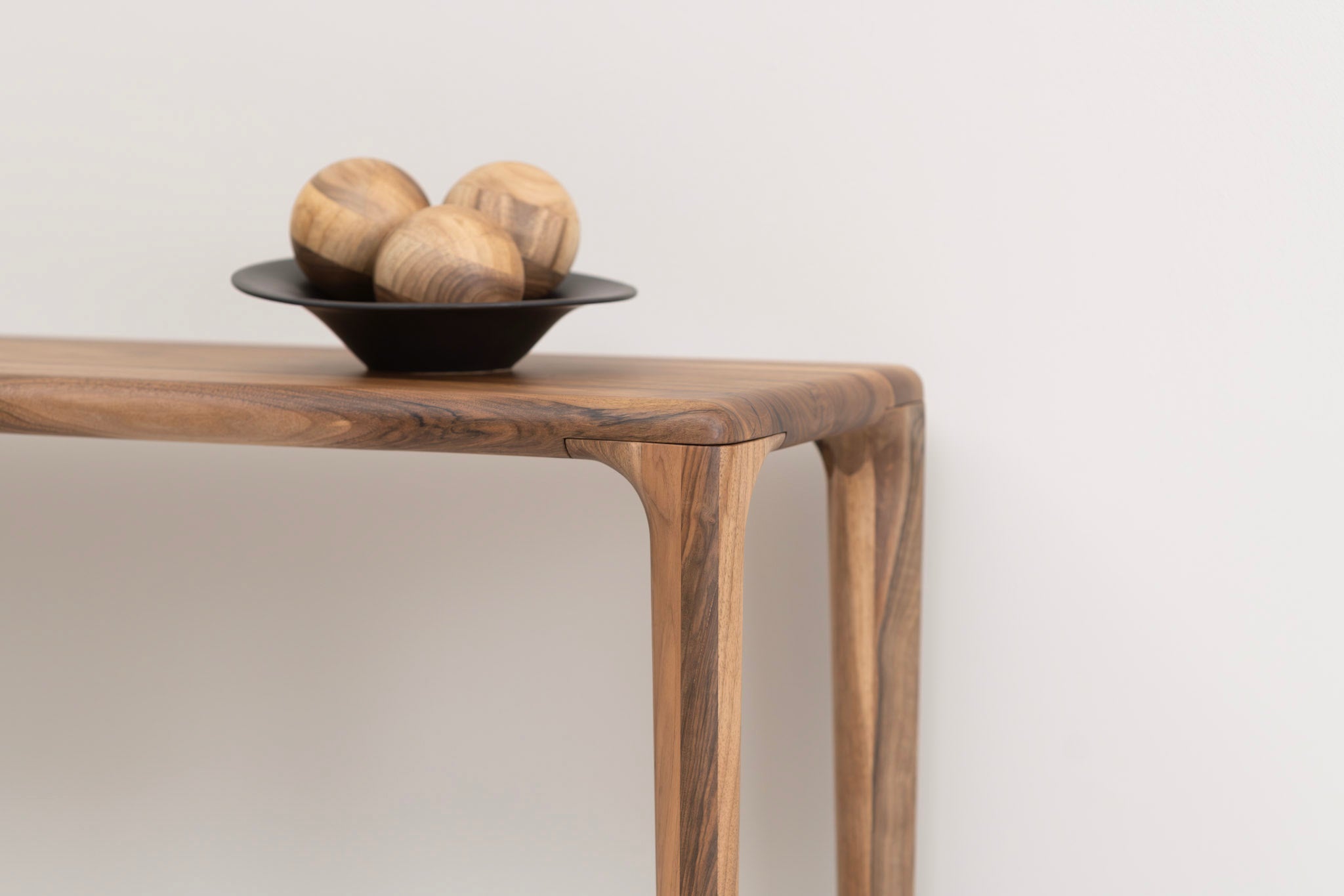 LÜNA | Table Console en Noyer image 15