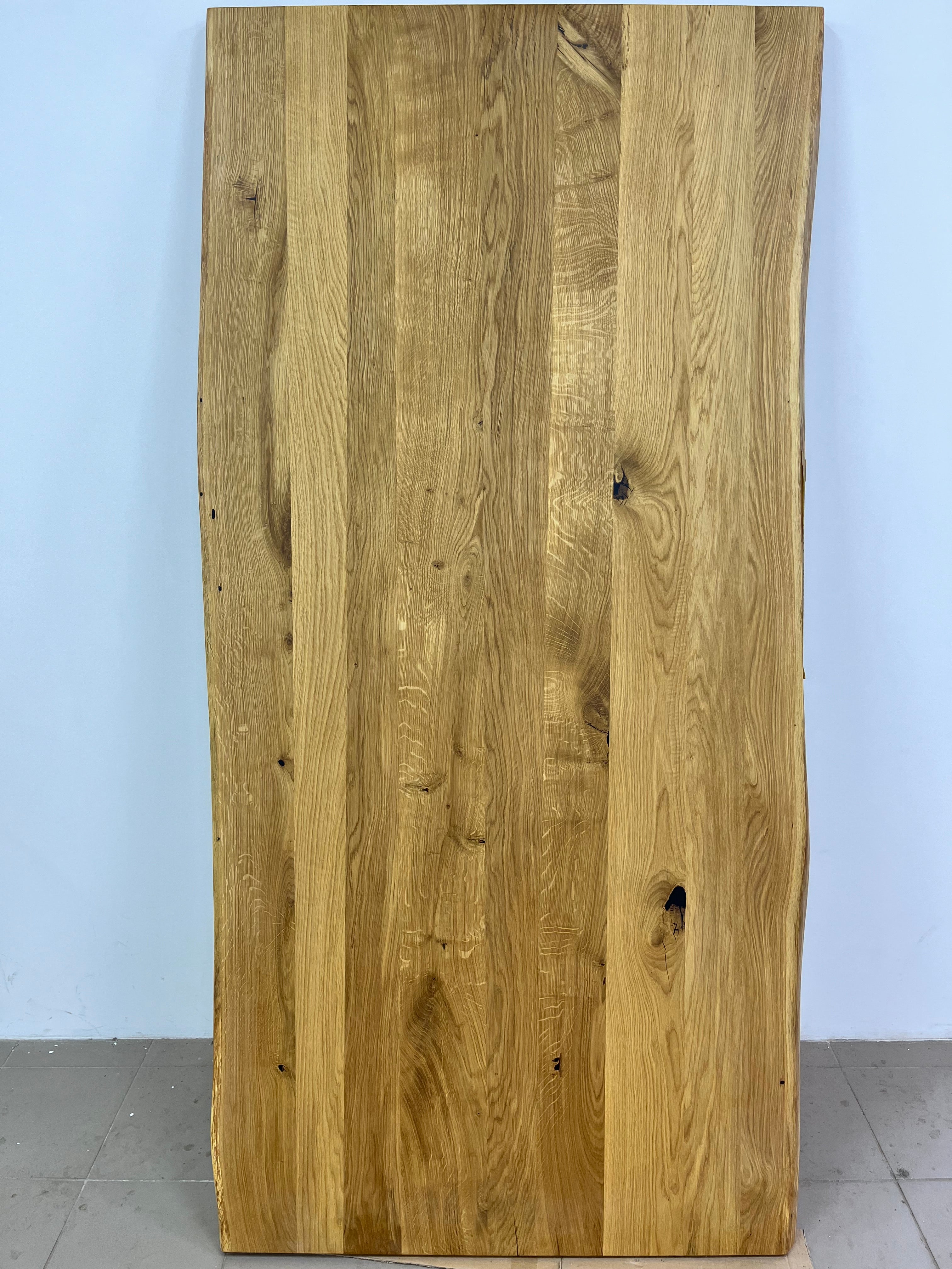 Tischplatte | Eiche | 210 x 100 x 4 cm | B81 Lagerbestand image 9