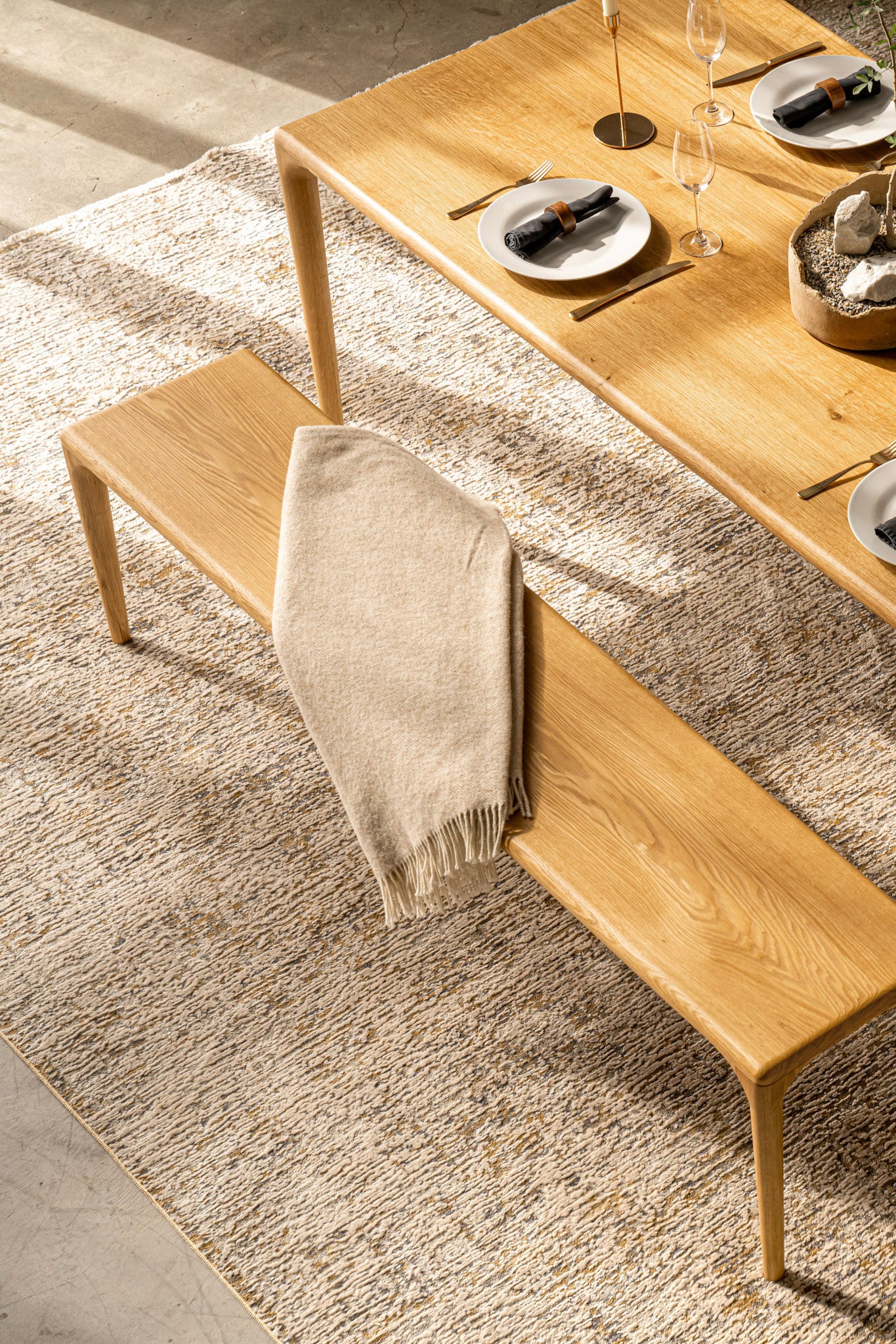 LÜNA | Bank aus Nussbaum