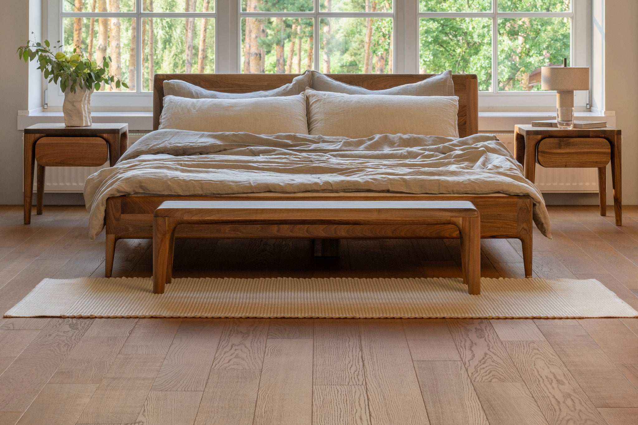 LÜNA S | Banc de chambre