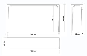 LÜNA | Konsolentisch aus Eiche image 4