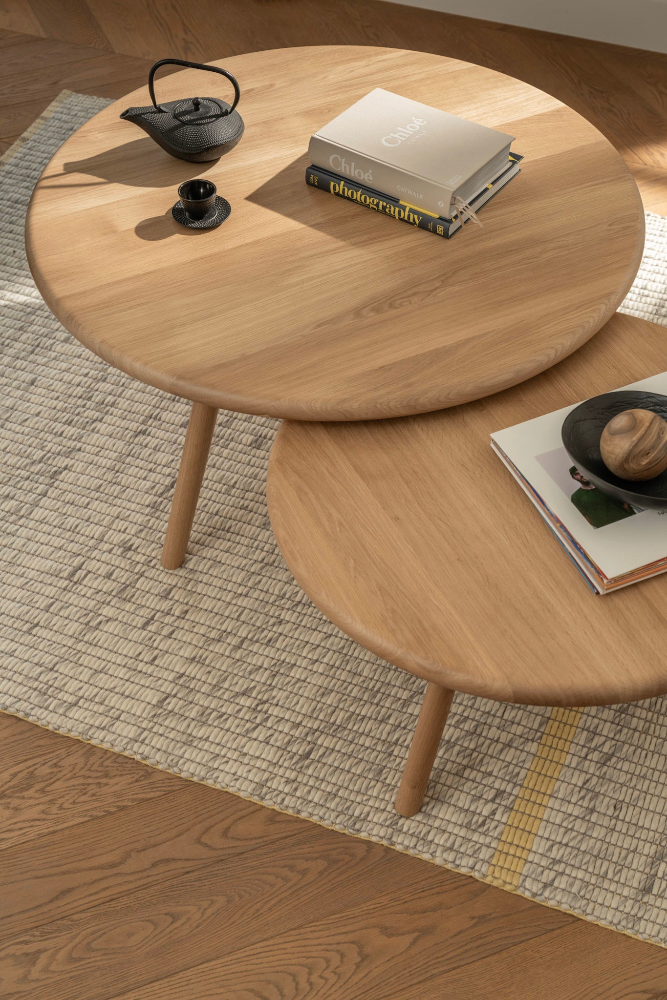 ARLEN | Nesting Round Coffee Tables