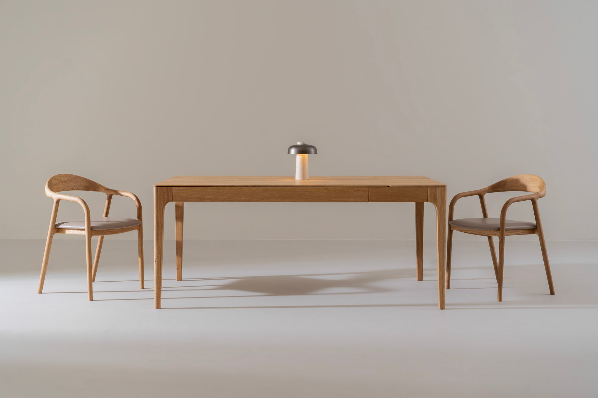 CAROLINA | Oak Extendable Dining Table