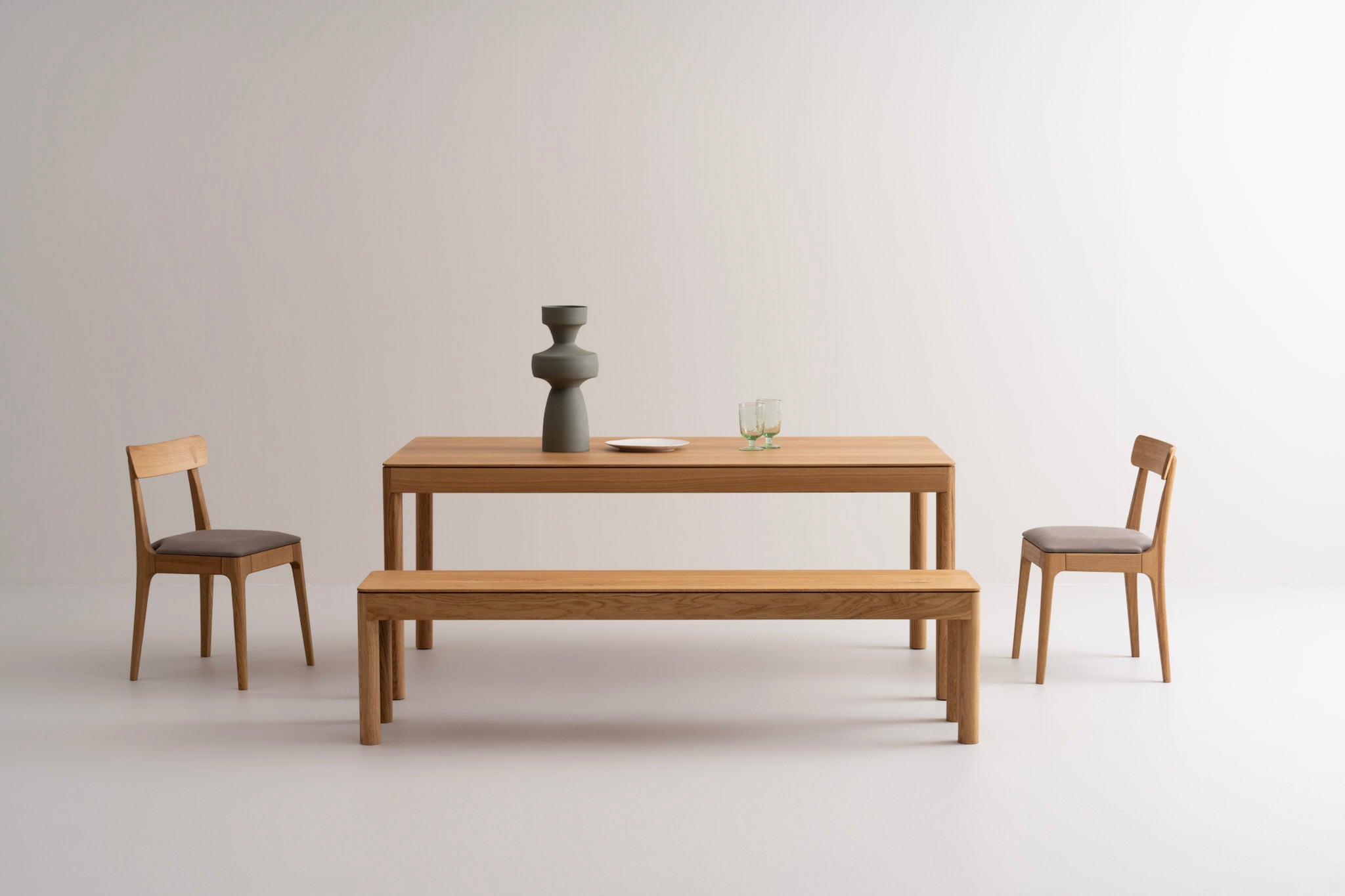 CAROLINA S | Oak Dining Bench