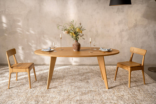 AMBER Oval | Oak Dining Table image 6