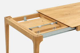 CAROLINA | Table à manger extensible en Frêne fumé image 16