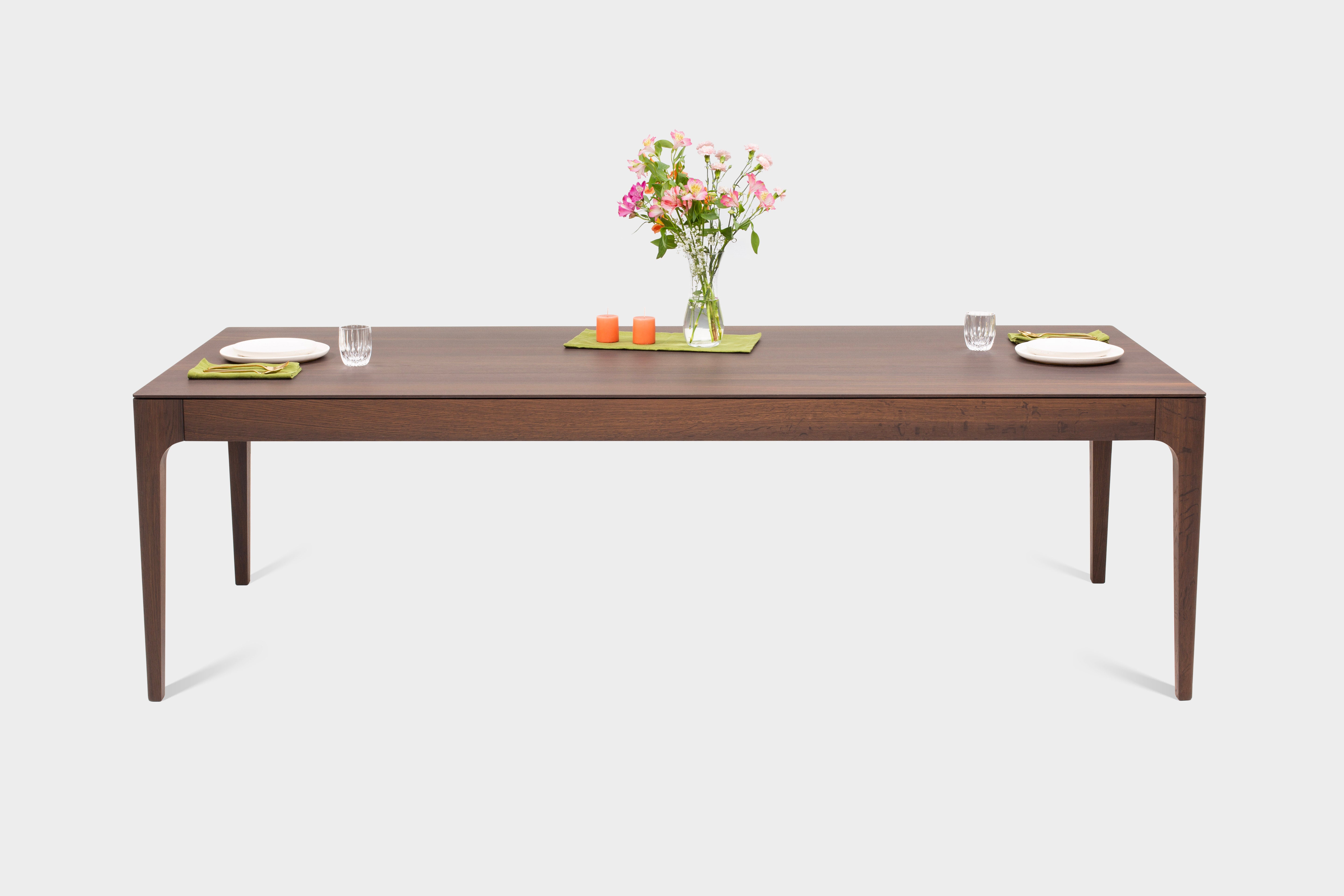 CAROLINA | Table à manger en Frêne fumé image 10