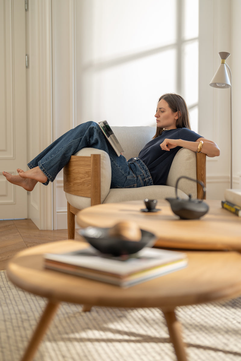 ARLEN | Runder Couchtisch