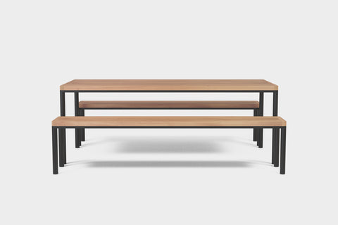 FRANKIE | Outdoor Oak Dining Set