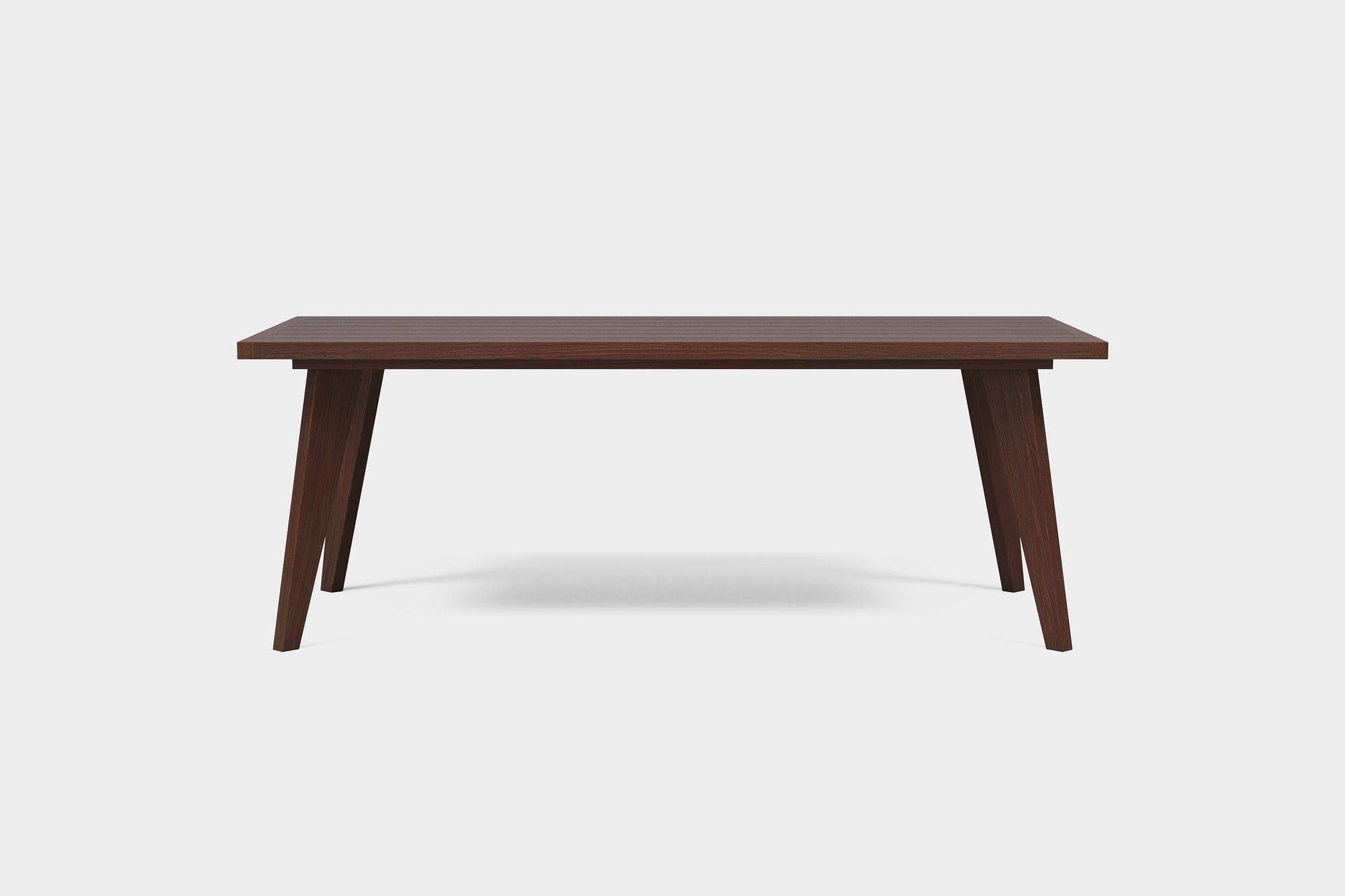 Amber | Table à manger d’extérieur en Frêne fumé
