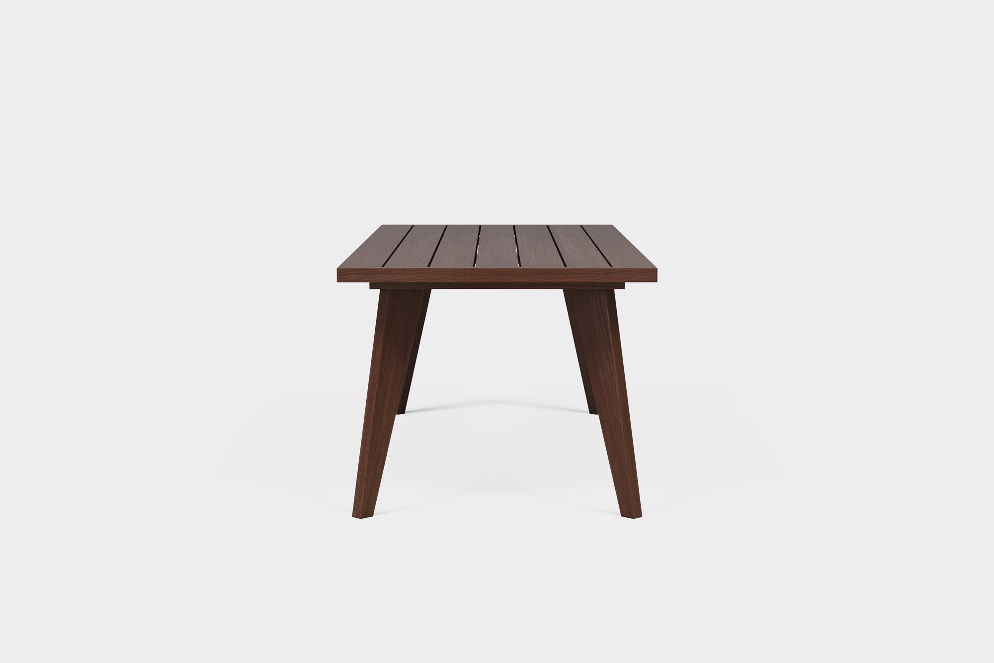 Amber | Table à manger d’extérieur en Frêne fumé
