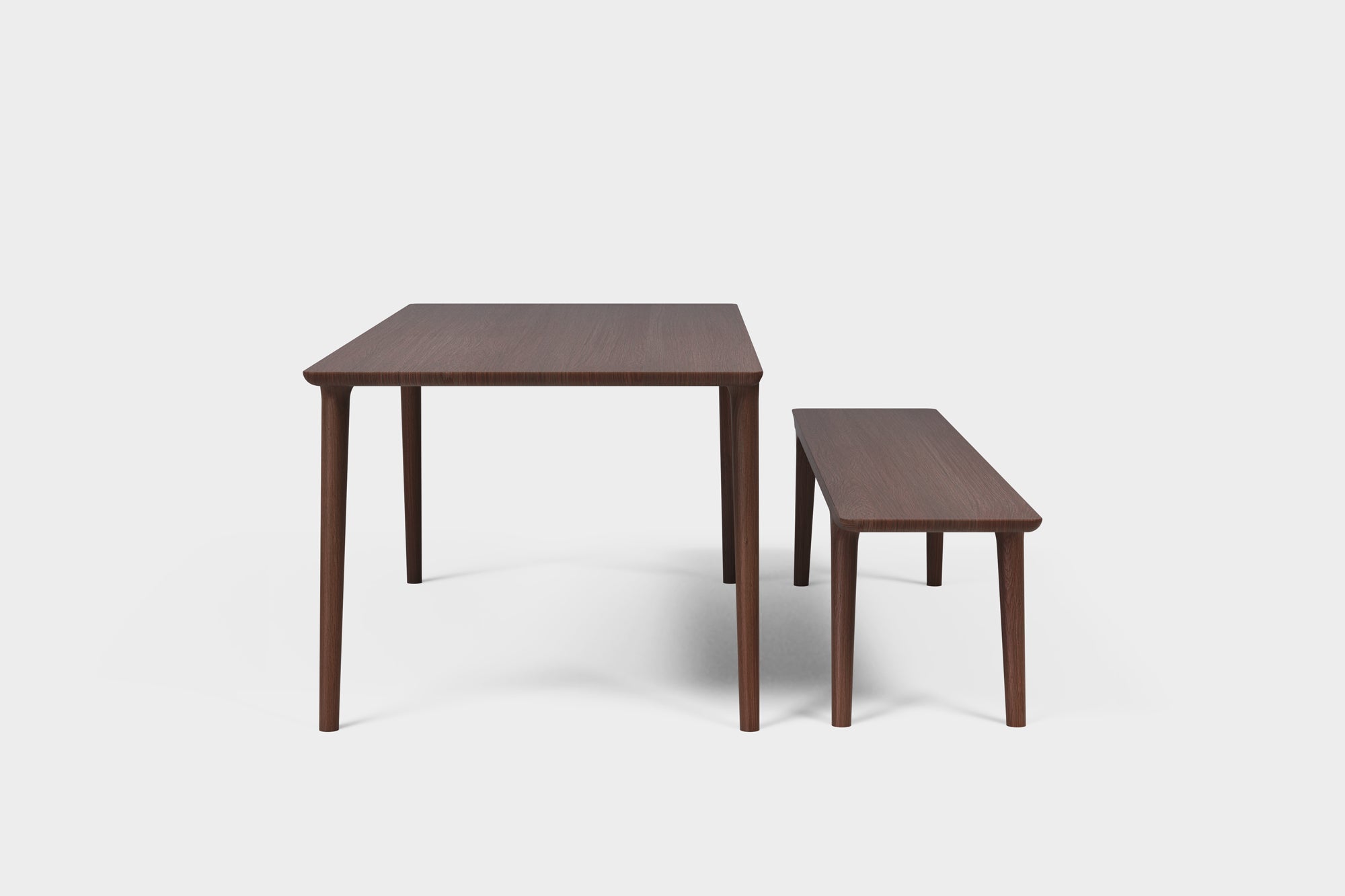 BRUNO | Smoked Ash Dining Set