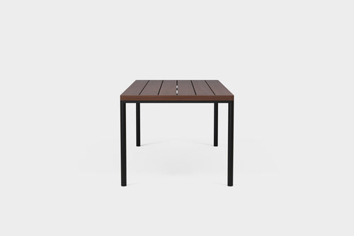 FRANKIE | Table à manger extensible pour l’extérieur en frêne fumé image 3