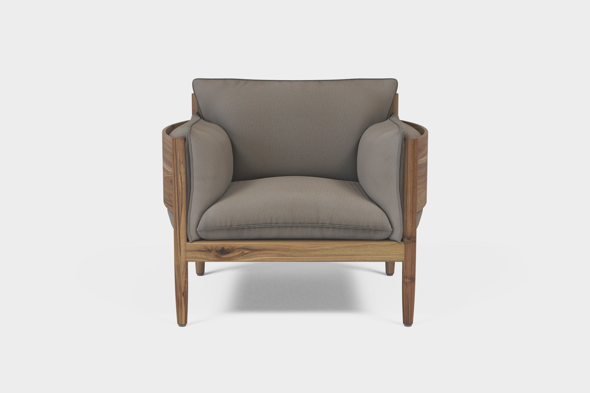 LULU | Chaise Longue en Noyer