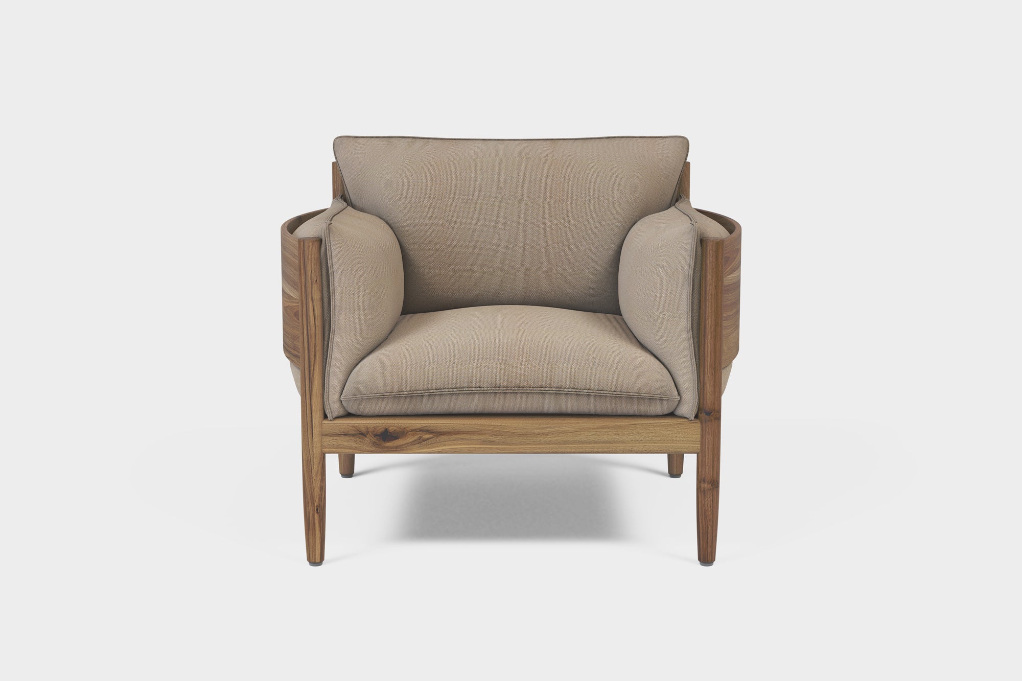 LULU | Chaise Longue en Noyer