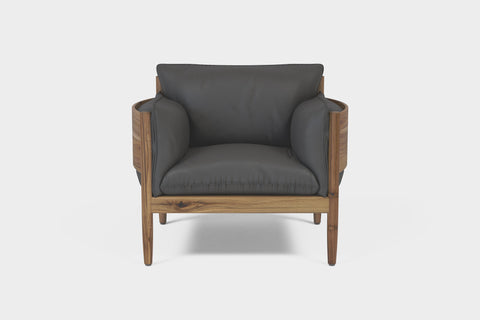 LULU | Chaise Longue en Noyer