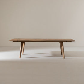AMBER Table à manger extensible en Noyer