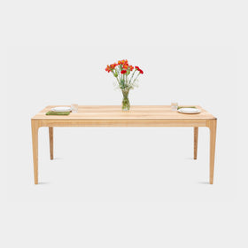 CAROLINA | Ash Table | 200 x 90 x 2 cm | B40 Stock image 1