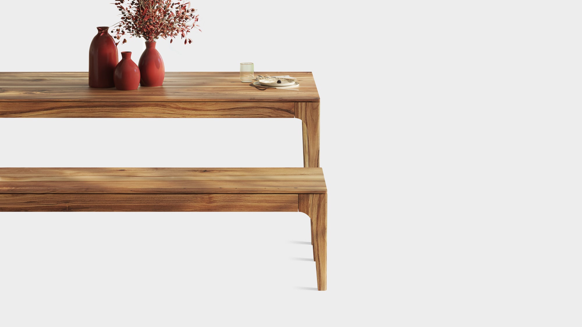CAROLINA | Walnut Dining Set