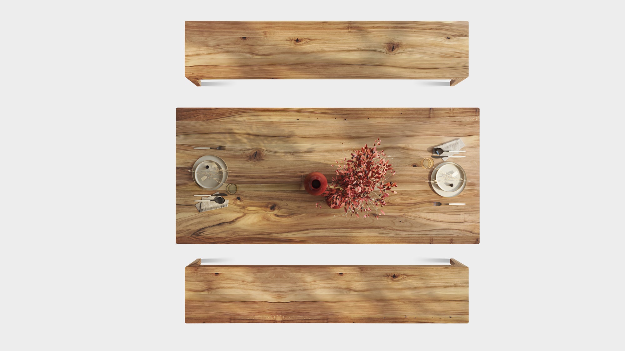 CAROLINA | Walnut Dining Set