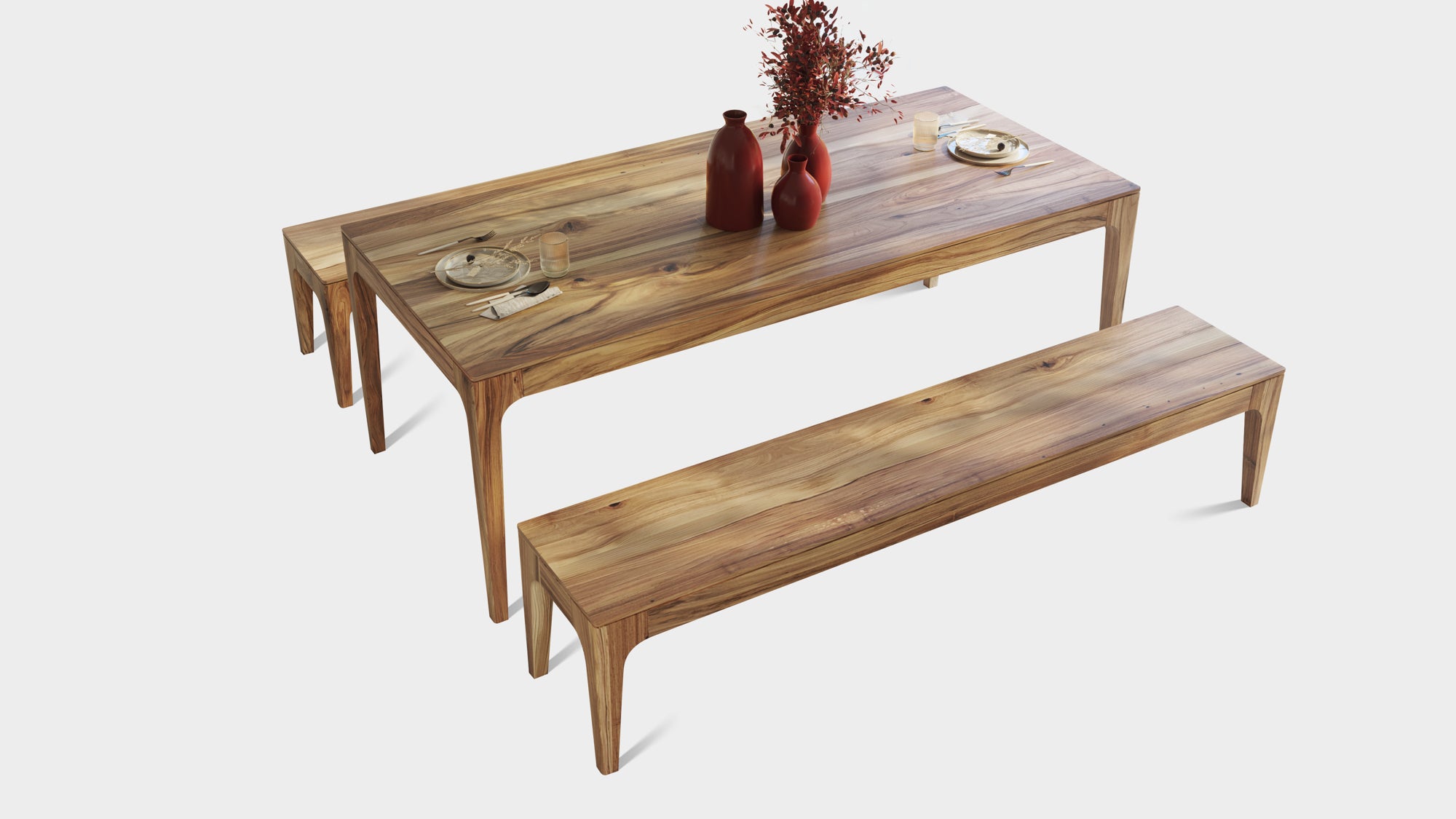 CAROLINA | Walnut Dining Set