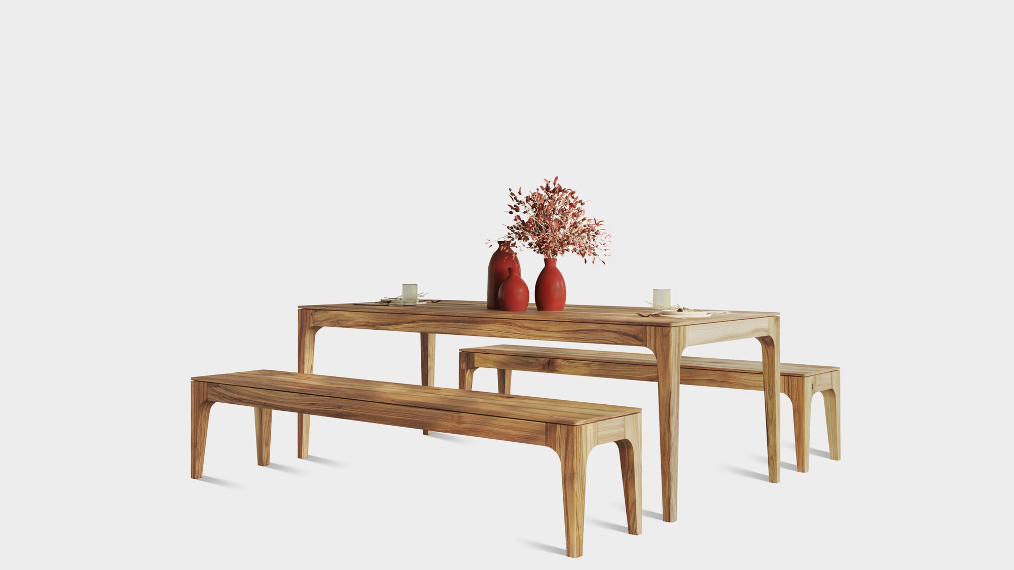CAROLINA | Walnut Dining Set