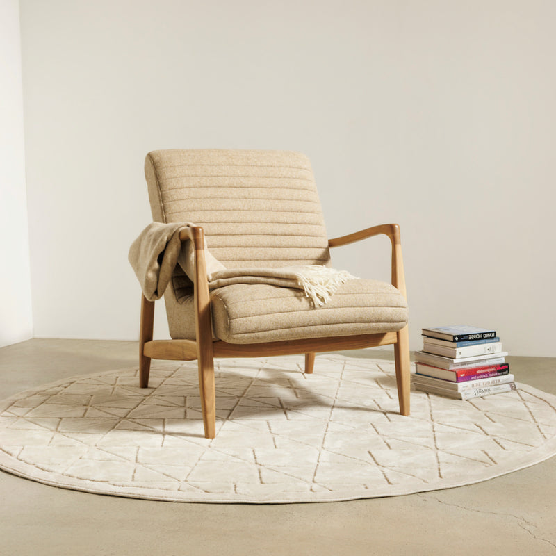 LAICA | Sessel mit Ottomane