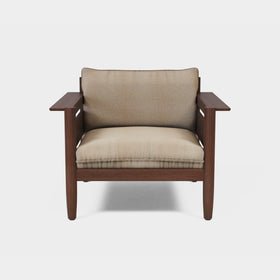 LULU | Outdoor Loungesessel aus Geräucherte Esche image 4