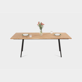 MARTA S EXTENDABLE TABLE | Oak | 160 - 220 x 80 x 3 cm | B51 Stock image 1