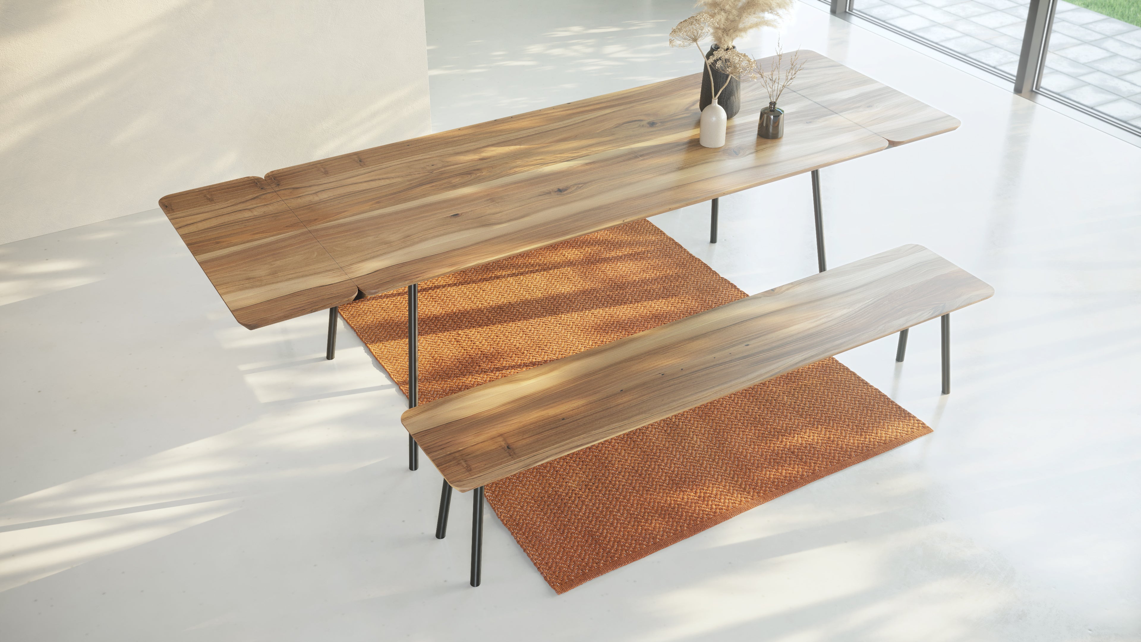 MARTA | Walnut Dining Set
