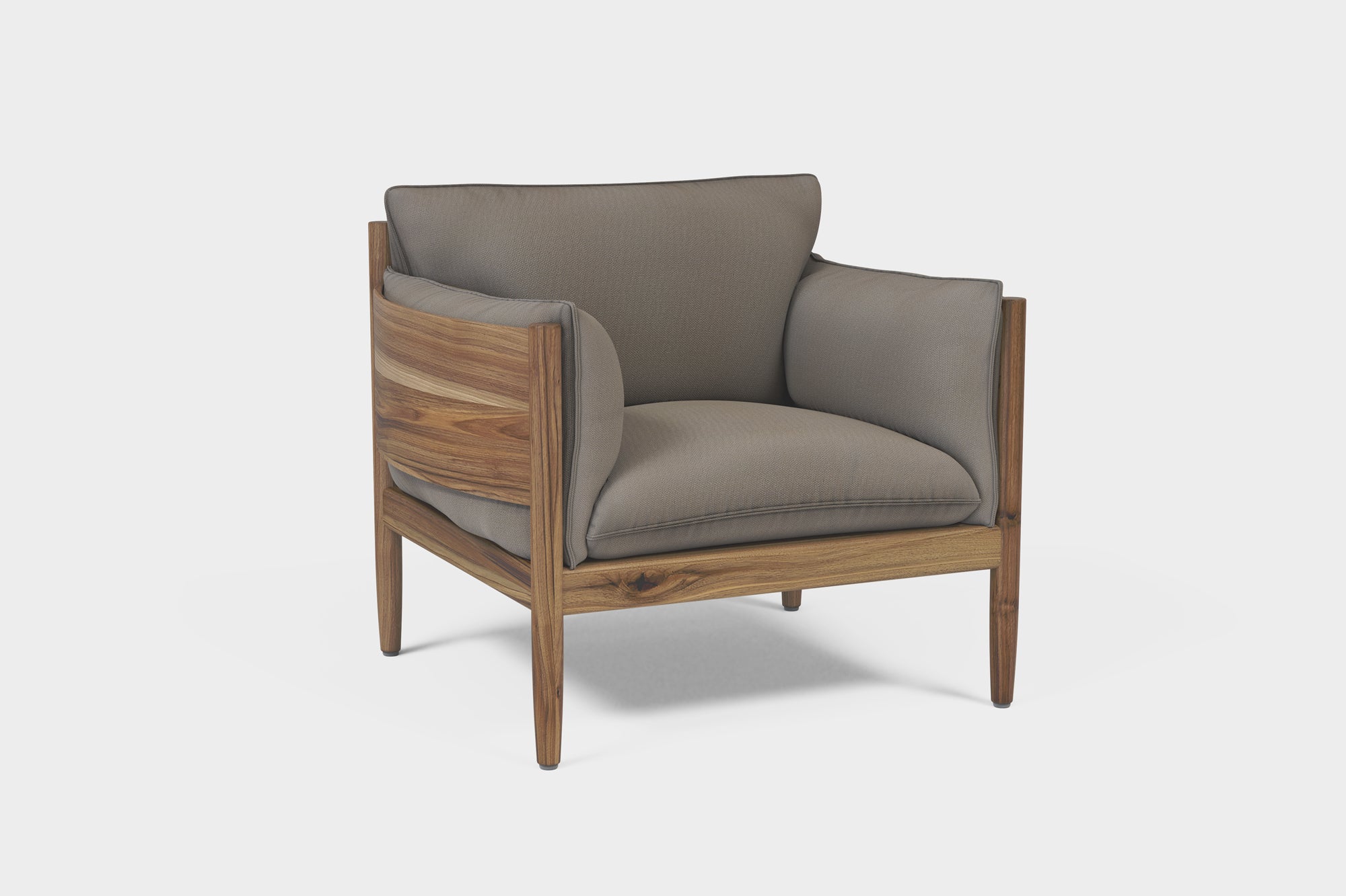 LULU | Chaise Longue en Noyer