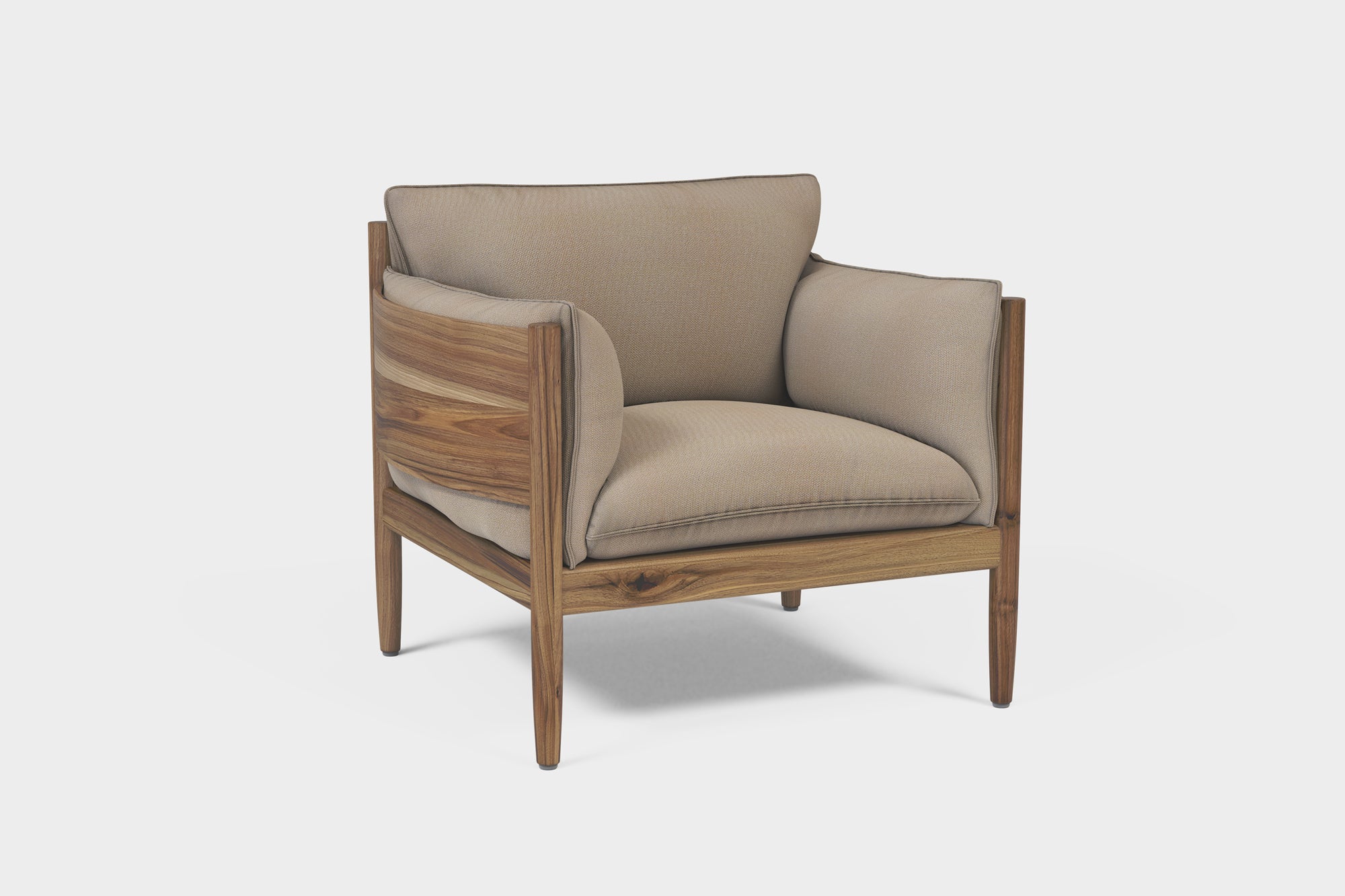 LULU | Chaise Longue en Noyer