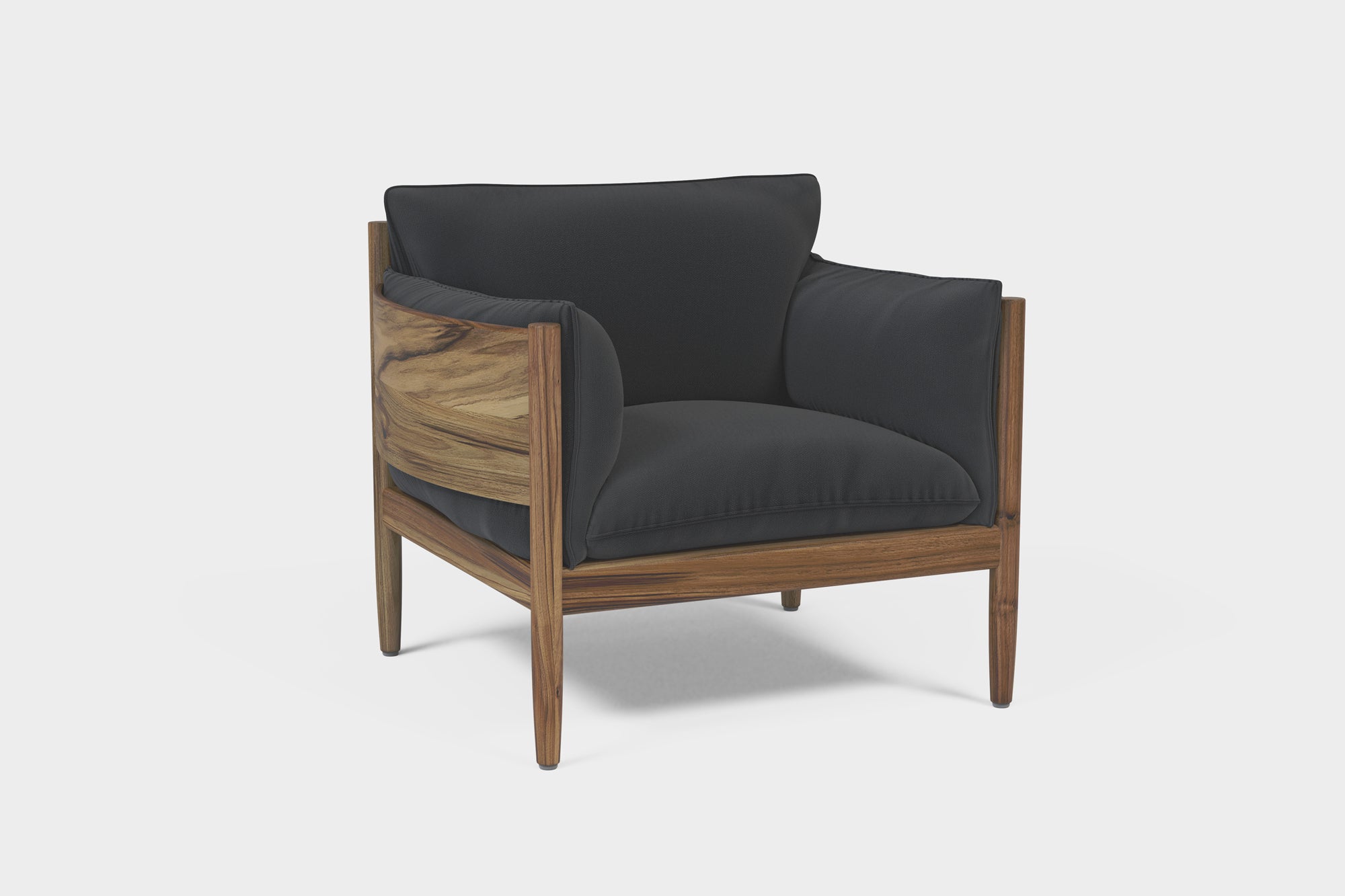 LULU | Chaise Longue en Noyer