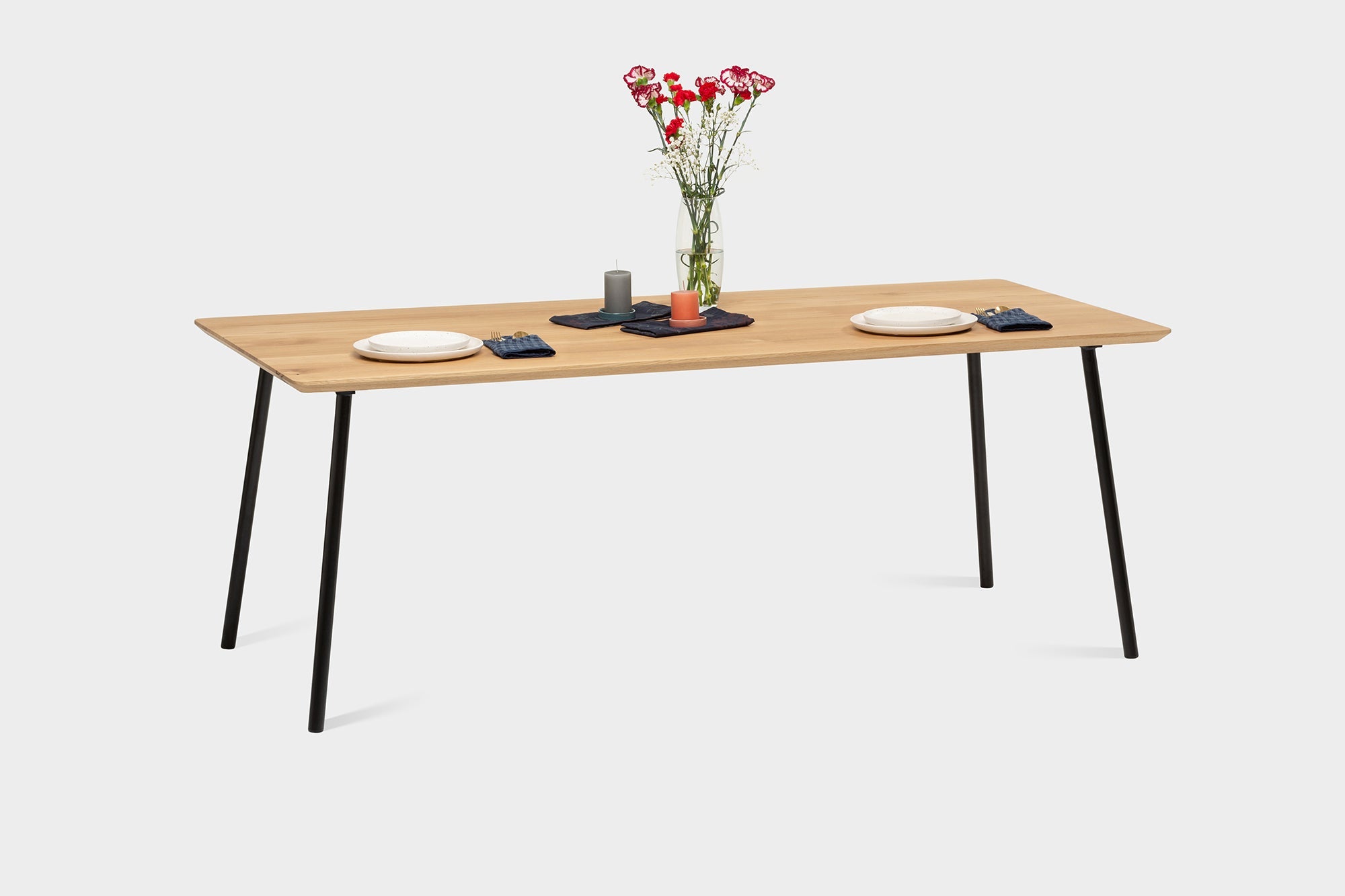 MARTA | Chêne Table | 200 x 90 x 3 cm | B83 Stock