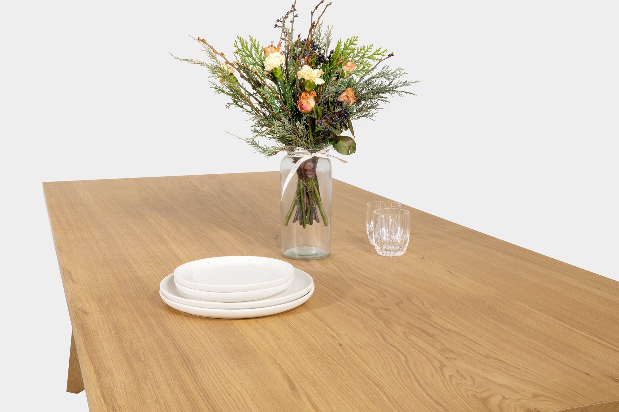 Handmade Table And Extendable Dining Table In Oak Or Walnut | AMBER Table-Hardman Design