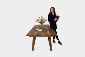 AMBER | Walnut Dining Bench image 11