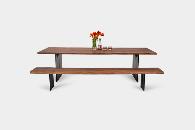 Bauhaus Dining Table and Bench | ORPHELIA Set-Hardman Design