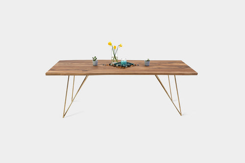 EMILIE S | Walnut Dining Bench image 6