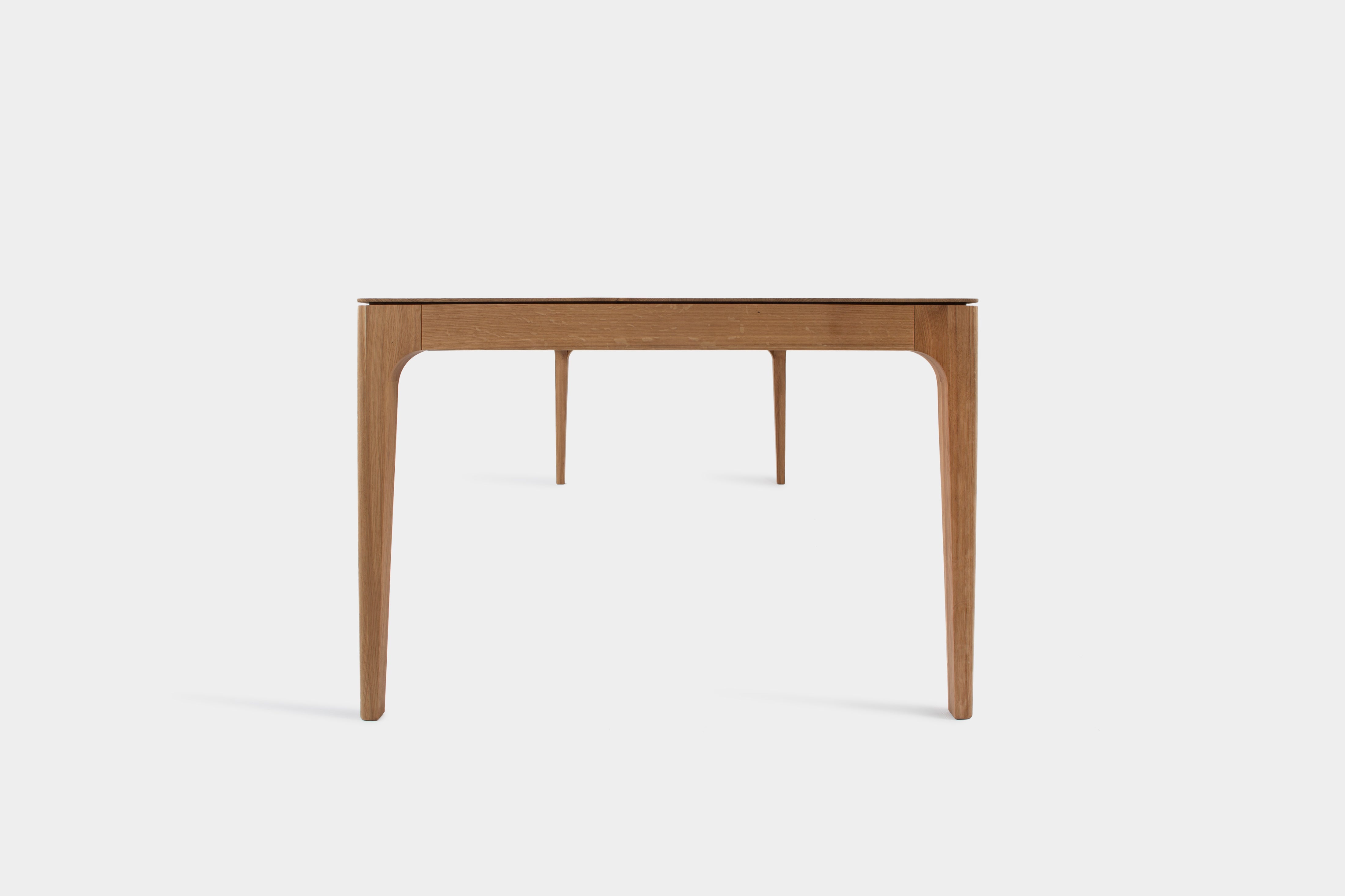 Bespoke Oak Dining Table | CAROLINA Dining Table-Hardman Design