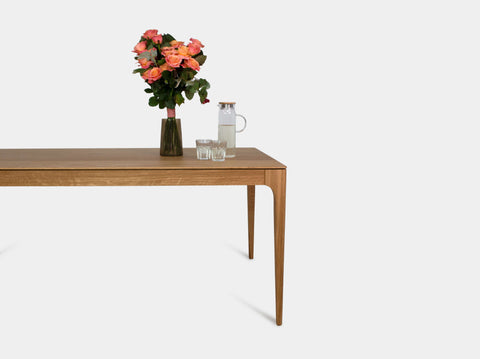 Bespoke Oak Dining Table | CAROLINA Dining Table-Hardman Design