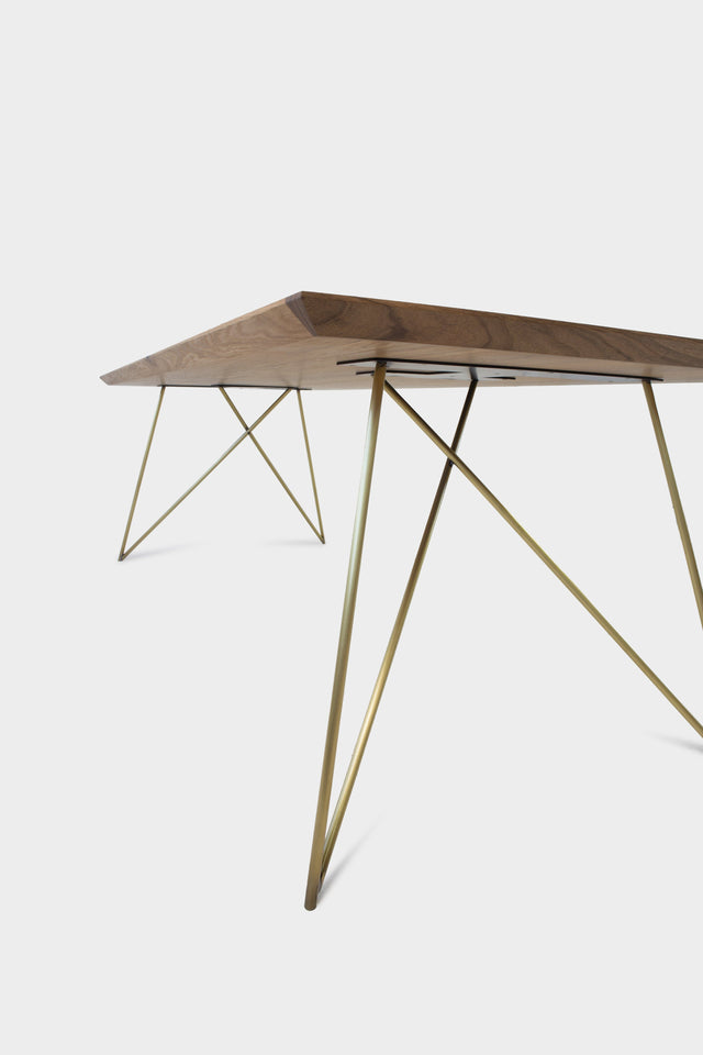 Mid-Century Modern Oak Dining Table | EVELIE-Hardman Design